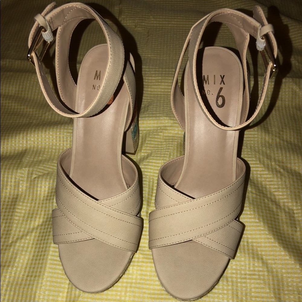 Mix No. 6 heels (Sz 8.5)